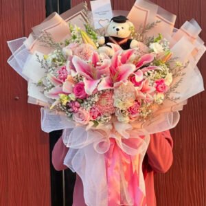 Bouquet Boneka Valinten Premium✨