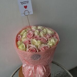 30 tangkai full roses fresh flowers