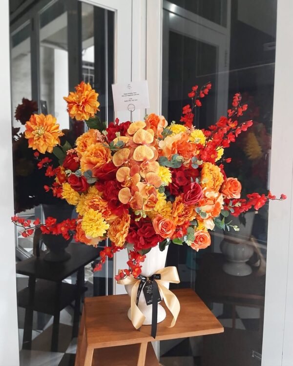 Chinese New Year is almost coming! It’s time to celebrate with beautiful flowers.