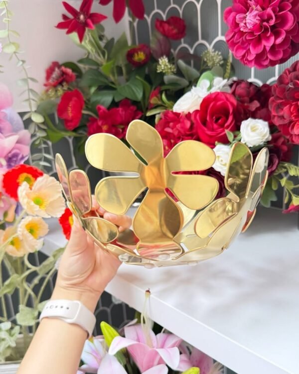 Daisy Bowl / Mangkok Bunga Stainless PREMIUM