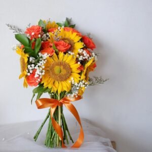 Sunflower & Roses Indah Premium